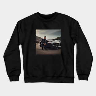 Cristiano Ronaldo CR7 Lamborghini Gift Art Crewneck Sweatshirt